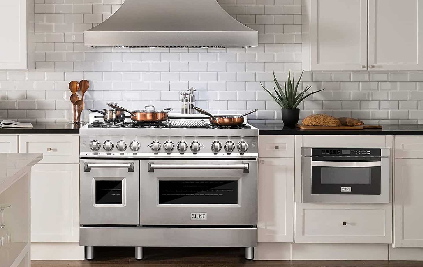 2 Brands of 48 Inch Gas Stove Top With Griddle Comparison