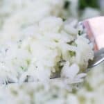 Cooked white rice calories 100g