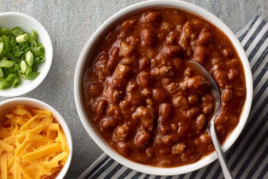 Chili in a can