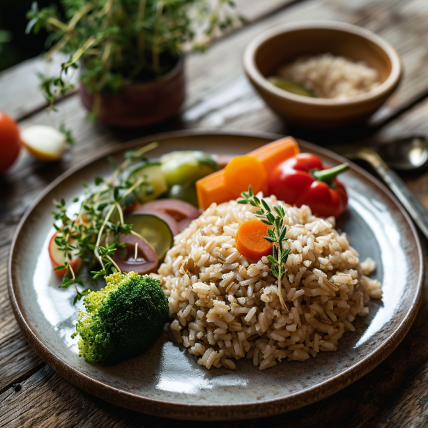 Calories in Cooked Brown Rice 100g