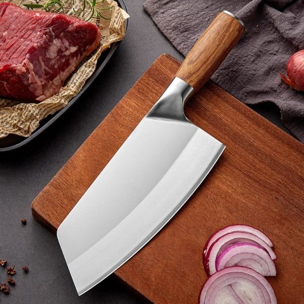 8inch Kitchen Knife Stainless Steel Chef Knife Set Meat Chopping Cleaver Slicing Vegetables Chinese Chef Knife With Gift Box - Image 3