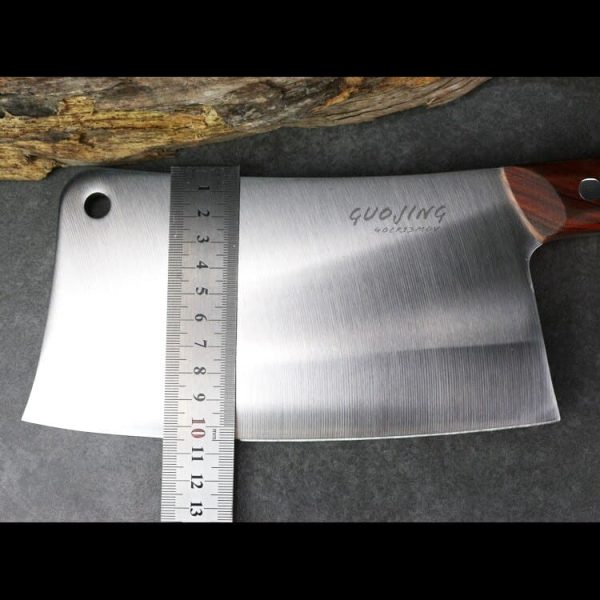 Big Bone Knives Chopping Knife 835g Stainless Steel Cleaver 5mm Blade Chopping Kitchen Knives Cutting Pork Bone 4Cr14mov Cutlery - Image 4