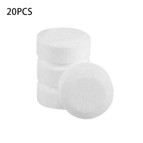 SANQ 20Pcs Coffee Machine Cleaning Effervescent Tablets Universal Descaling Solution for All Types Coffee Machines and Kettle