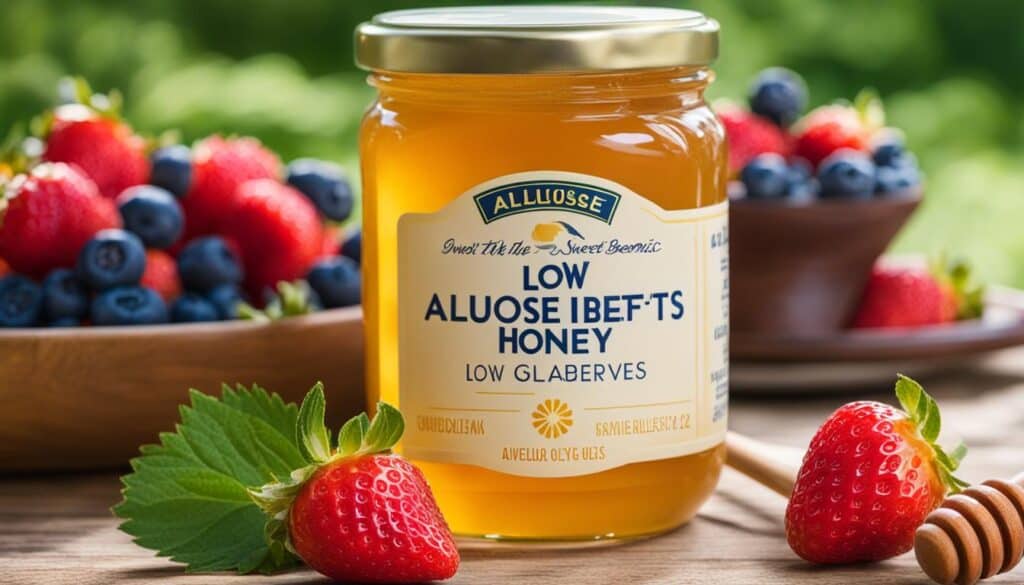 Allulose honey sweetener