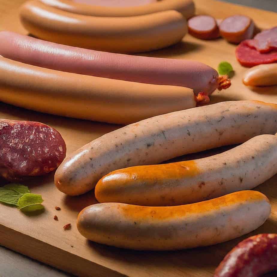 Chicken sausage comparison with other sausages 2