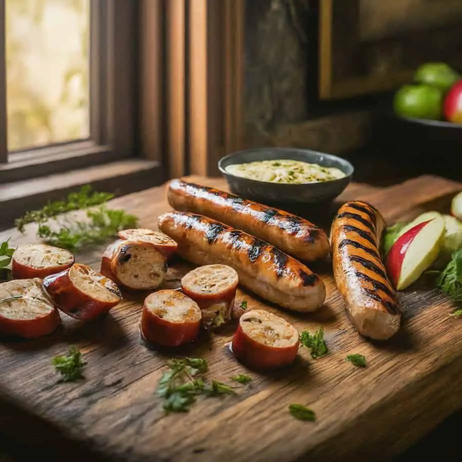 Chicken and Apple Sausage