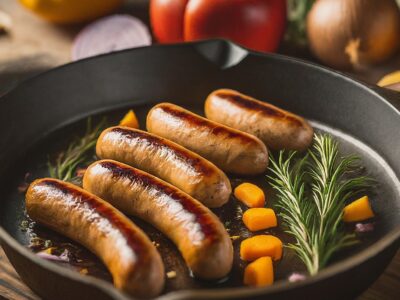 Rosemary and chicken sausage 2