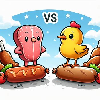 Beef vs. Chicken Sausage