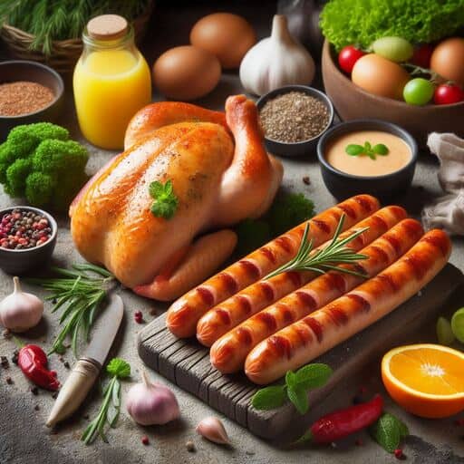 Turkey vs. Chicken Sausage