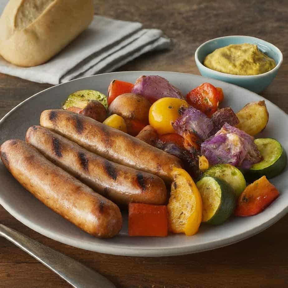 Broiled Chicken Sausage