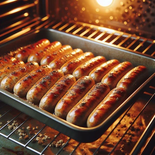 How to bake chicken sausage