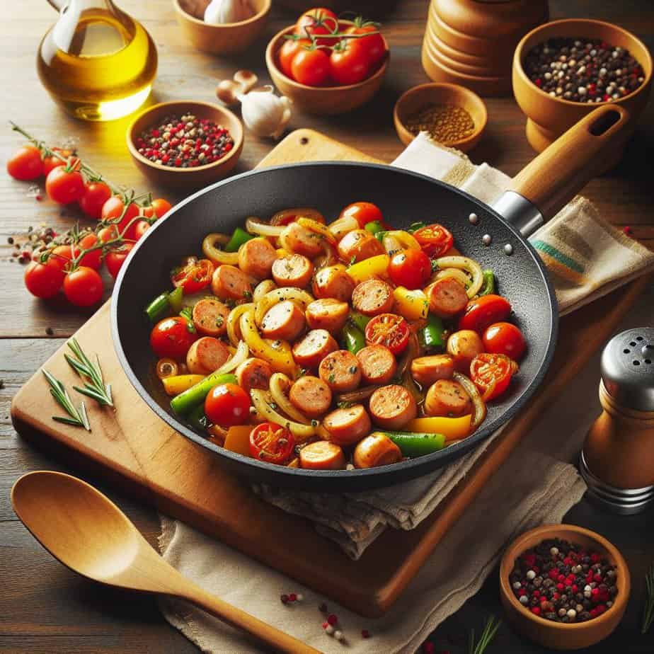 This Chicken Sausage Stir Fry Has Become My Go-To Lazy Weeknight Dinner