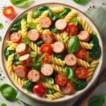 Chicken sausage pasta dairy free