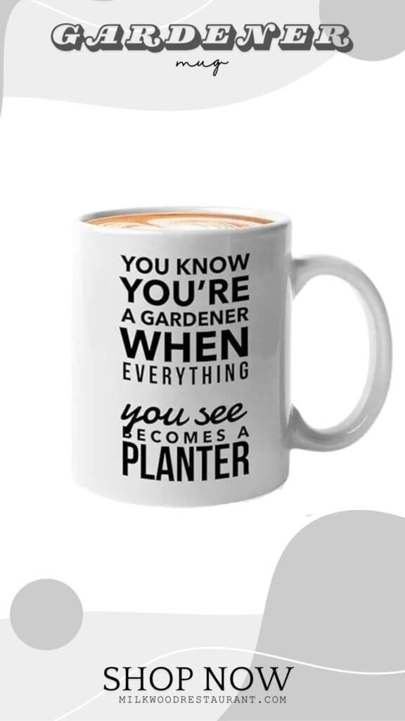 Gardener mug