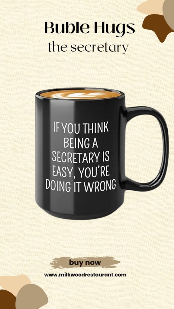 Secretary coffee mug 15oz black -being a secretary - funny administrator and secretary gifts assistant administrative workers retirement office