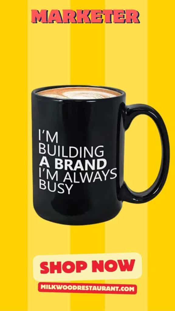 Marketer mug