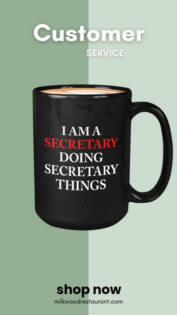 Bubble hugs secretary mug white 15oz - doing secretary things - secretary employee office worker coworkers