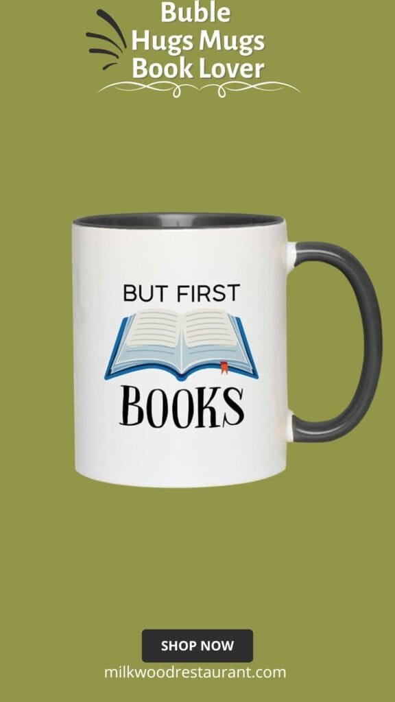 Book lover two tone black edition coffee mug 11oz - but first books - funny book lover reader novelist fiction romance writer favorite library day librarian gift