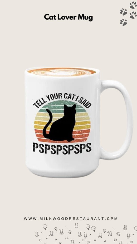 Cat lover mug