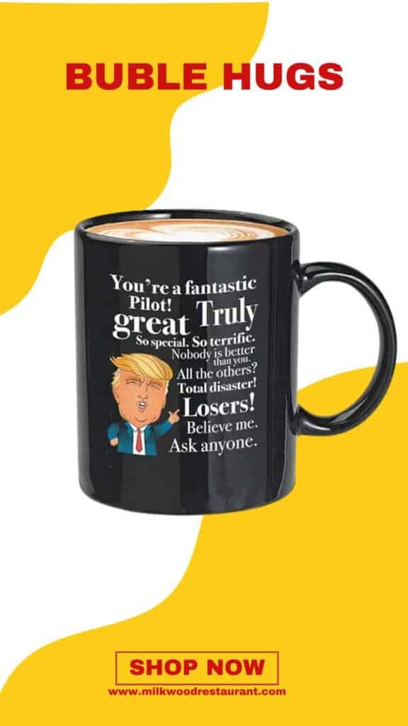 Donald trump coffee mug - 11 oz - tea cup present ideas for pilot birthday president conservative republican