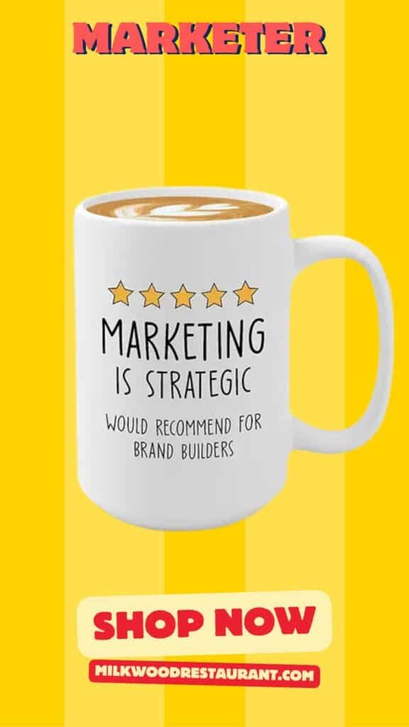 Marketer mug