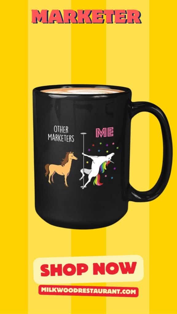 Marketer mug