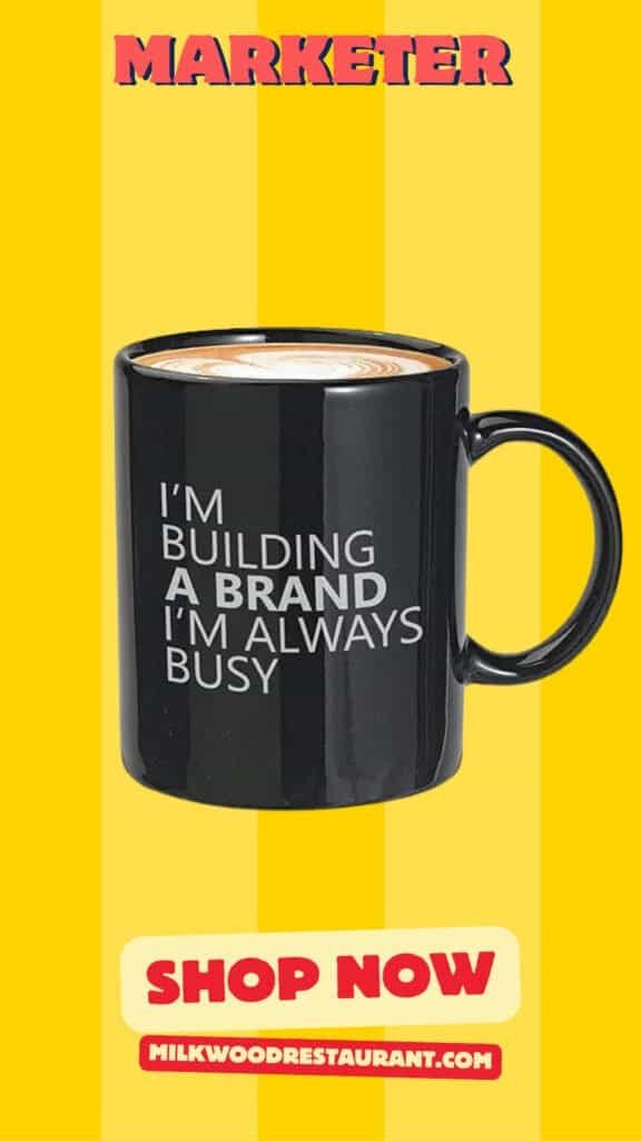 Marketer mug