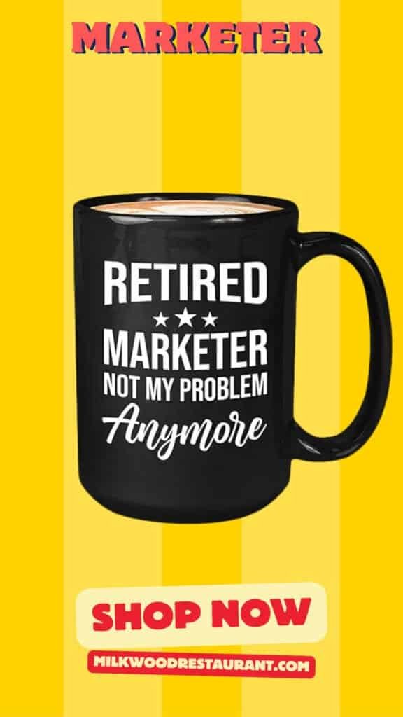 Marketer mug