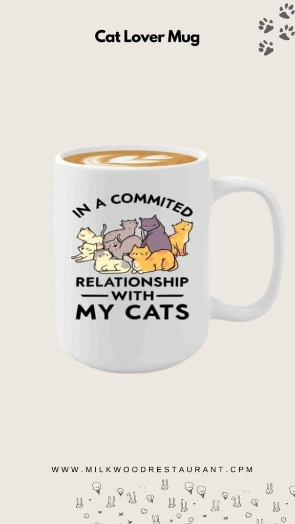 Cat lover mug