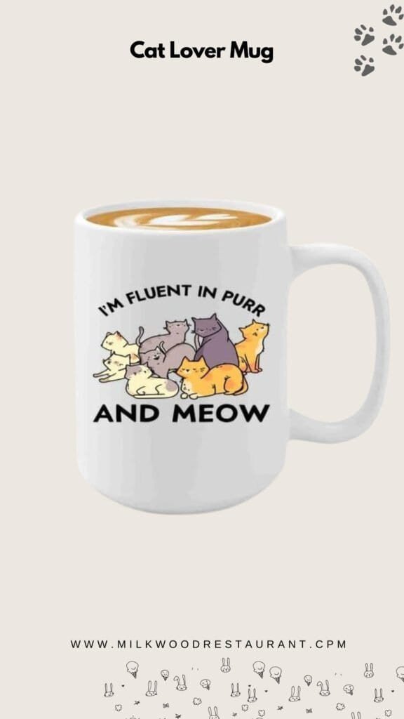 Cat lover mug