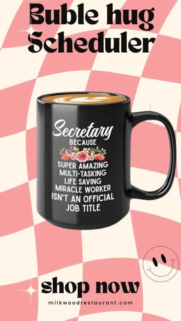 Secretary coffee mug 15oz black - secretary because super multi-tas - public relation team scheduler boss assitant coworker office school secretary administrative document keeper letter maker