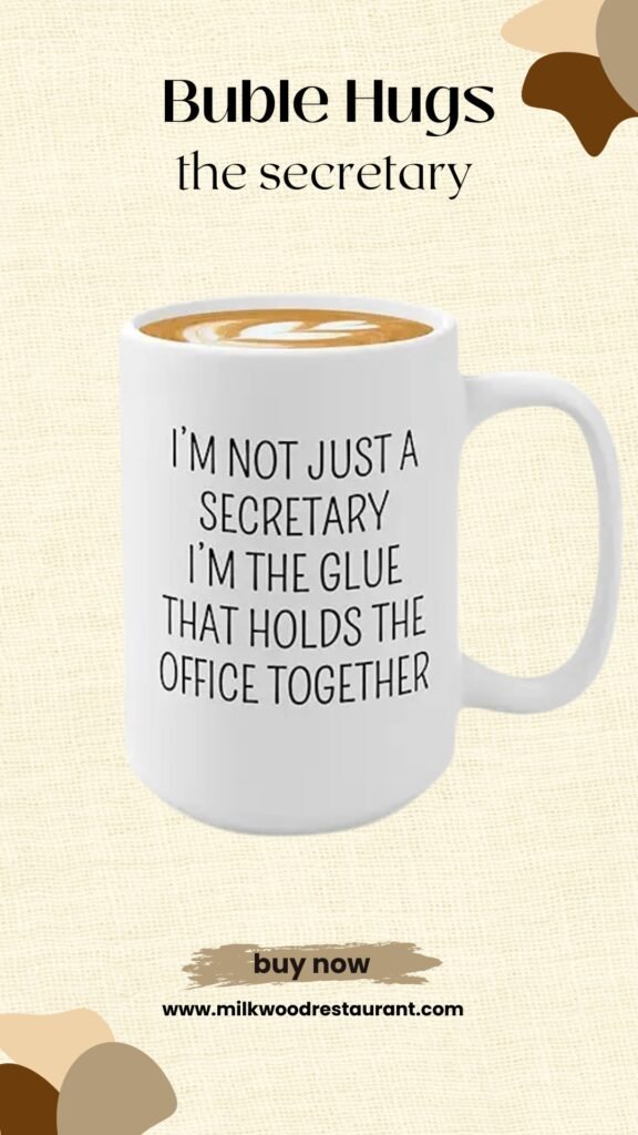 Secretary coffee mug 15oz white -the office together - funny administrator and secretary gifts assistant administrative workers retirement office