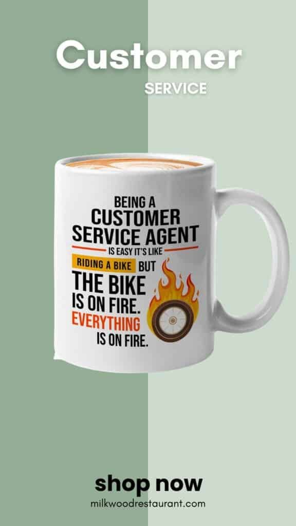 Bubble hugs dataset bike on fire mug white 11oz - customer service agent like bike on fire - customer service agent job occupation bestie graduation coworker birthday funny sarcasm