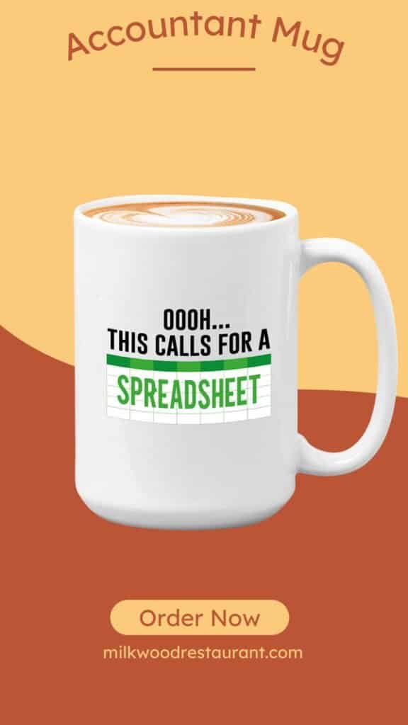 Accountant mug