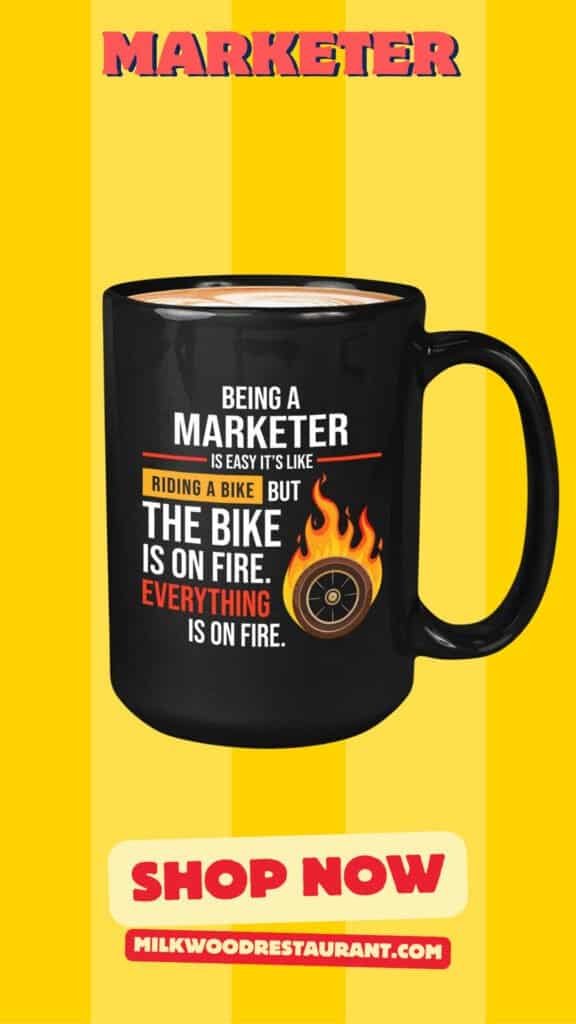 Marketer mug