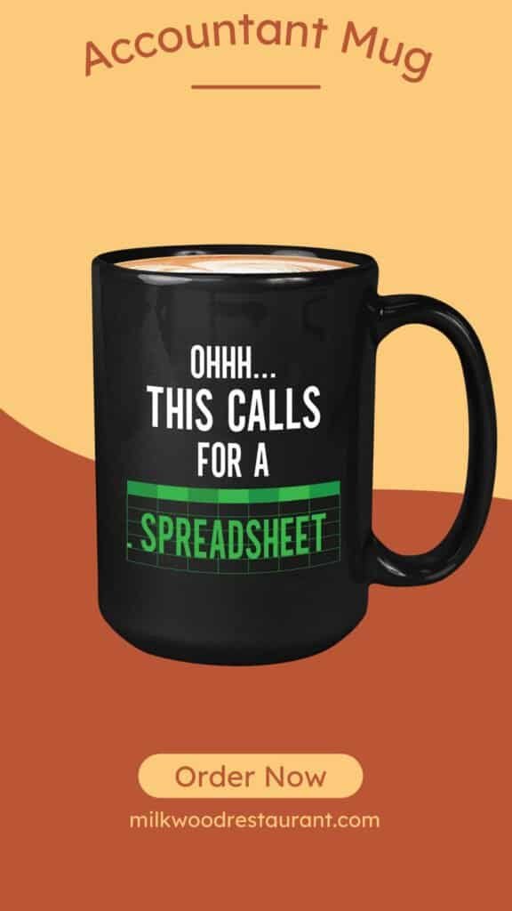 Accountant mug