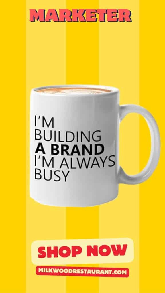 Marketer mug