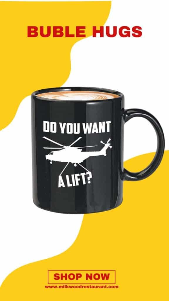 Bubble hugs helicopter pilot coffee mug 11oz white - born to fly - pilot sky fly runway copilot captain aviator heliport airplane