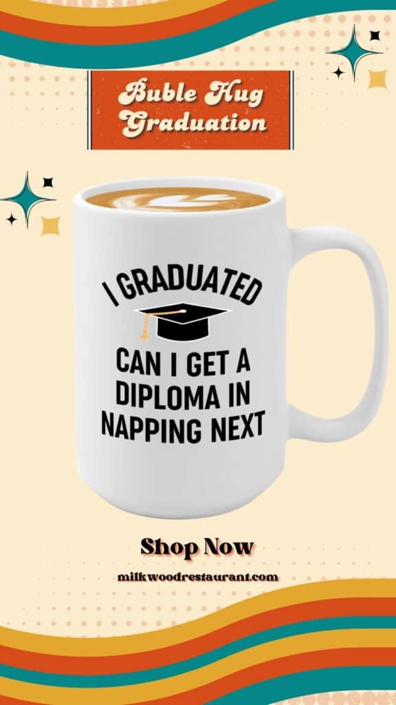 Graduation coffee mug 15oz white -diploma in napping - graduation gifts party ideas graduation announcement gifts high school graduation gifts college graduation degree