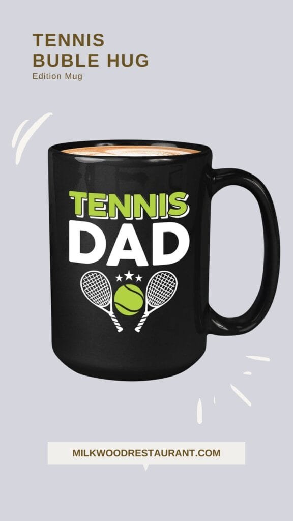 Tennis quote mugs