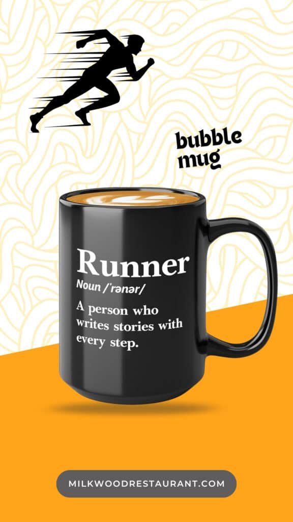 A present to your someone special --- our runner mug is a perfect gift especially if they love taking their morning coffee on the commute or on-the-go. Be it for your brother, sister, mom, dad, grandpa, grandma, best friend, boyfriend, girlfriend, son, daughter, fiance, husband, wife, in laws, cousins, aunts, uncles, boss, coworkers, him or her, you can also give this coffee mug to anyone and see them enjoy their happiness!