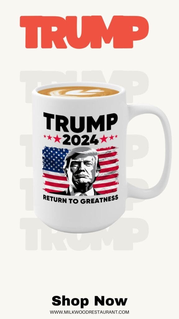 Politics coffee mug 15oz white -return to greatness - trump supporter republican election usa copa america 2024 patriotic americans political democratic party presidential government