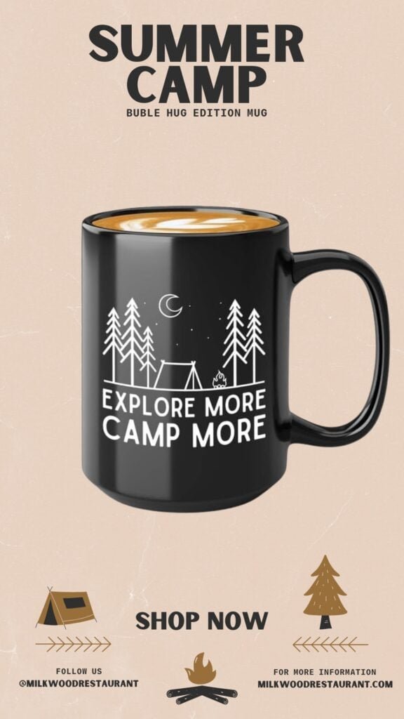 Camping Coffee Mug 15oz White - Therapy - Gift For Nature Lover Woman Nature Lover Gifts Gifts For Camping Enthusiasts