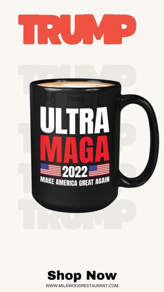 Trump politics coffee mug 15oz black -ultra maga 2023 - president politic 2024 trump supporter replubican anti democrat liberal government vote american