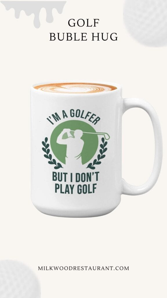 Golf quote mugs