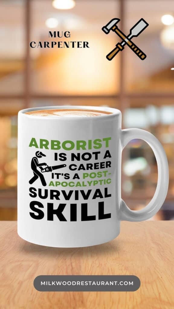 Arborist Coffee Mug 11oz White -Arborist is not - For DIY Enthusiast Handyman

A PRESENT TO YOUR SOMEONE SPECIAL --- Our woodworker mug is a perfect gift especially if they love taking their morning coffee on the commute or on-the-go. Be it for your brother, sister, mom, dad, grandpa, grandma, best friend, boyfriend, girlfriend, son, daughter, fiance, husband, wife, in laws, cousins, aunts, uncles, boss, coworkers, him or her, you can also give this coffee mug to anyone and see them enjoy their happiness!