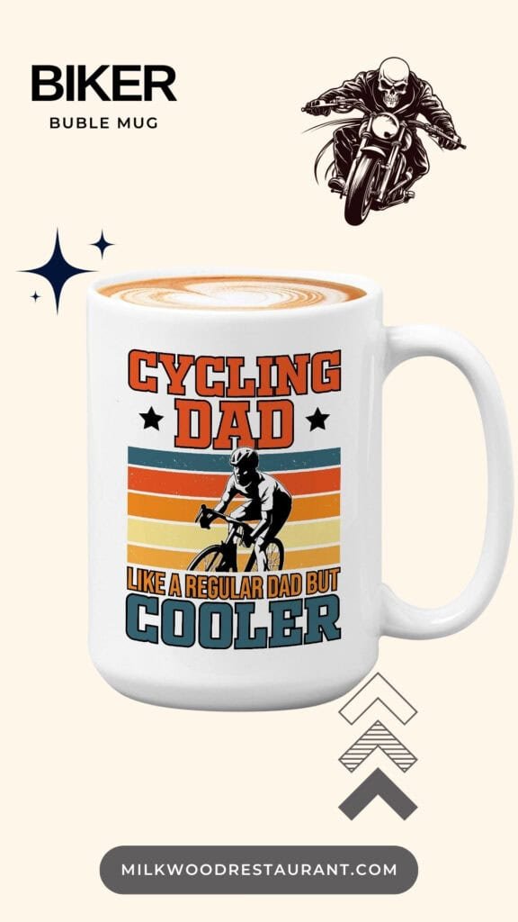 A present to your someone special --- our cyclist mug is a perfect gift especially if they love taking their morning coffee on the commute or on-the-go. Be it for your brother, sister, mom, dad, grandpa, grandma, best friend, boyfriend, girlfriend, son, daughter, fiance, husband, wife, in laws, cousins, aunts, uncles, boss, coworkers, him or her, you can also give this coffee mug to anyone and see them enjoy their happiness!