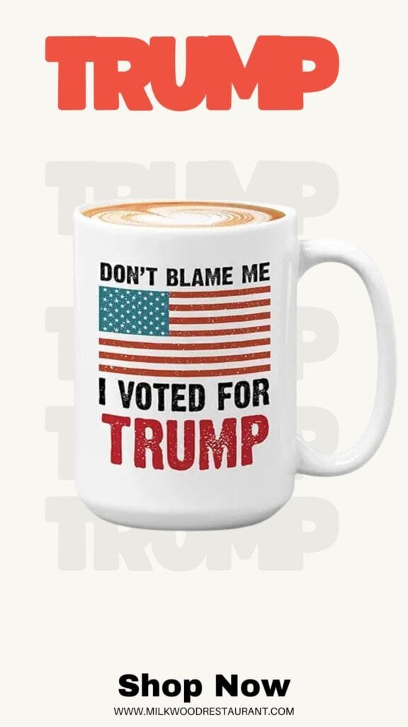 Bubble hugs donald trump coffee mug - don't blame me i voted for trump - funny politic republican witty president election usa political 15oz white