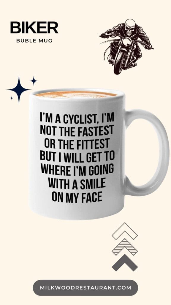 A present to your someone special --- our cyclist mug is a perfect gift especially if they love taking their morning coffee on the commute or on-the-go. Be it for your brother, sister, mom, dad, grandpa, grandma, best friend, boyfriend, girlfriend, son, daughter, fiance, husband, wife, in laws, cousins, aunts, uncles, boss, coworkers, him or her, you can also give this coffee mug to anyone and see them enjoy their happiness!