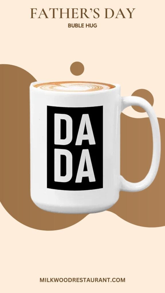 Father's day coffee mug - dada - funny sarcastic gentle dad figure daddy to be papa stepped up stepdad grandpa baby shower 15oz white